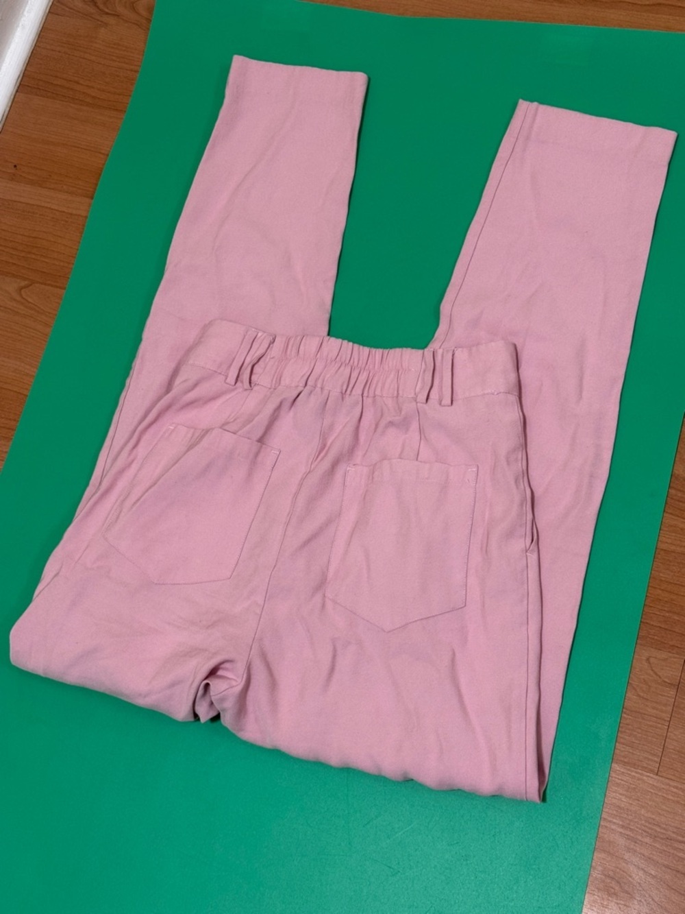 Lulu's Strictly Business Pink High Waisted Trouser Pants 💗 - Picture 7 of 11
